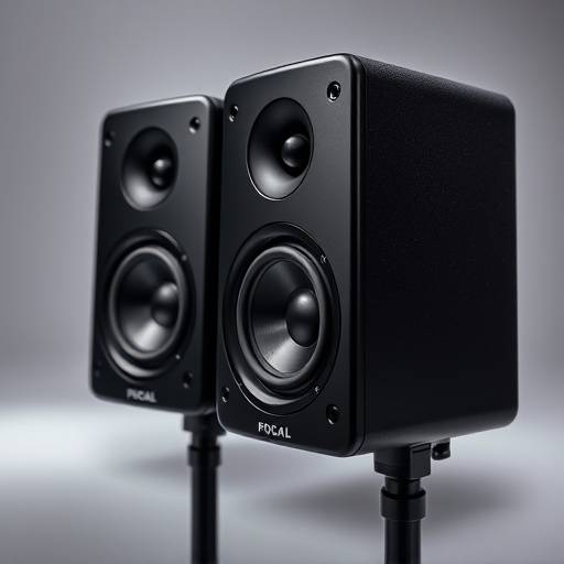 A pair of Focal SM9 studio monitors.