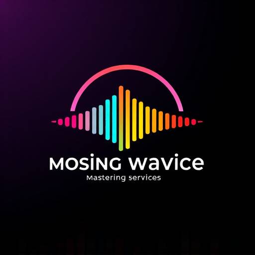 Icon of a sound wave representing mastering services